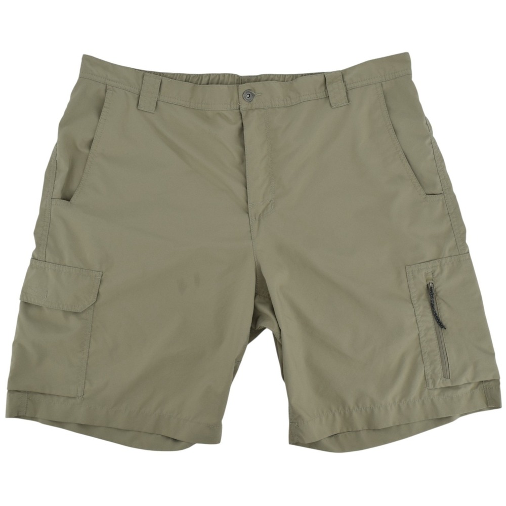 Columbia‎ Mens 42 Silver Ridge Utility Cargo Shorts Khaki Outdoor Hiking AM5763